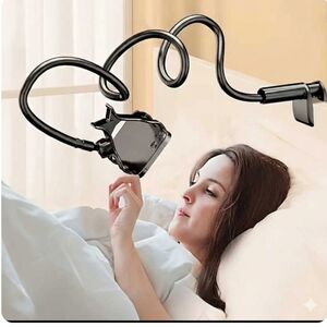 GooseneckFlexible Phone Holder With Arm & Phone Clamp New